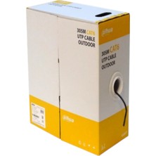 Dahua PFM922I-6UN-C 305 Metre 23AWG Siyah Cca Cat6