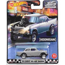 Hot Wheels Premium 1/64 - Boulevard #11 - '55 Chevy Bel Air Gasser