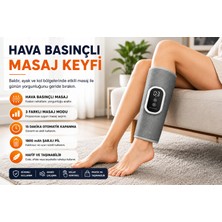 MDSTECH 2’li Şarjlı Baldır Ayak ve Kol Masaj Aleti – Hava Basınçlı, 3 Modlu Kablosuz Masaj Cihazı