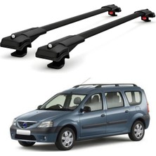 Cross Oto Aksesuarları Dacia Logan Mcv 2007-2012 Için Ara Atkı Tavan Barı , Araca Özel , Kilitlenebilir Araç Üstü Ekipman Taşıma Barı (2 Adet)