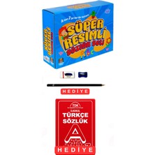 Parıltı Yayınları Süper Resimli Türkçe Resimli Ingilizce Resimli Atasözleri ve Deyimler 3 Kitap Kutulu Set Ilkokul  Türkçe Sözlük (Biala Kapak)Hediyeli Kalem Seti Hediyeli
