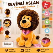 Oyuncak Fabrikası 28 cm Peluş Aslan Oyuncak Yumuşak Sevimli Bebek Çocuk Oyuncağı