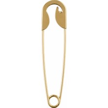 Fugo Gold Renk Iğne Toka 14 cm | Uzun Saç Tokası | Kadın Saç Aksesuarı