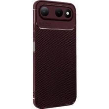 sbodurhome   Tecno Spark 50 5g Auto Focus Karbon Kapak - Bordo