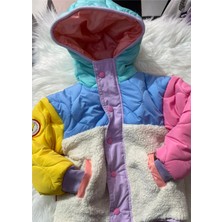 HARIBO Çocuk Çok Renkli Peluş Mont