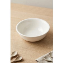 12'li Valencia Salata Kasesi Kalın Kenarlı 16CM Krem Rinart