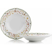 Kütahya Porselen Voluta 2 Parça 27 cm Spagetti Tabağı