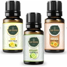 Gardone Limon Portakal Bergamot Uçucu Yağ Buhurdanlık Yağı Doğal Yağlar Oda Kokusu Difüzör Yağ 10ML