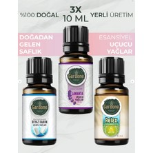 Gardone Lavanta Beyaz Sabun Relax Uçucu Yağ Buhurdanlık Yağı Doğal Yağlar Oda Kokusu Difüzör Yağ 10ML