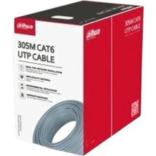 Dahua PFM922I-6UN-C 305 Metre 23AWG Gri Cca Cat6 Kablo