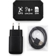 Sıcak Takip Mıknatıslı Araç Takip Sistemi Anlık Dinleme 30 Gün Batarya