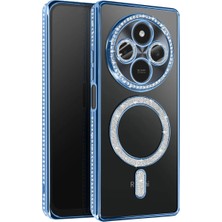 Gees Global Xiaomi Redmi 14C Joke Simli Magneticsafe Kılıf - Mavi