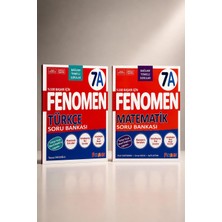 Fenomen Yayıncılık Fenomen 7A Matematik ve 7A Türkçe Soru Bankası (Maarif Modeline Uygun Bağlam Temelli Sorular)