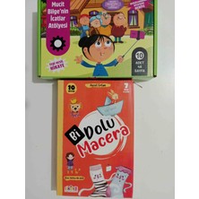 Analiz Yayınları Mucit Bilgenin Icat Atölyesi ve Bir Dolu Macera Hikaye Seti 2 ve 3 Sınıflar Için