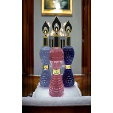 Gardone Tarihi Parfümlü Cam Şişe Karagül Lila Ahenk Aşk Kolonyaları 3X200 ml