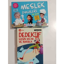 Damla Yayınevi Meslek Öyküleri ve Dedektif Uzun Bacak Hikaye Seti 2 ve 3 Sınıflar Için
