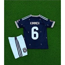Gladsome Almanya 2026 Dünya Kupası Joshua Kimmich Deplasman Çocuk Forması (Lacivert)