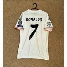 Gladsome Real Madrid 2014 Lizbon Şampiyonlar Ligi Finali Cristiano Ronaldo Forması