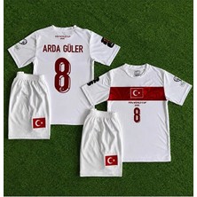 Gladsome Türkiye 2026 Dünya Kupası Arda Güler Iç Saha Çocuk Forması (White)