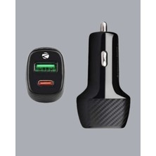Voleria Shop Çift Cihaz Destekli 38W Güçlü Çakmaklık Araç Şarj Cihazı