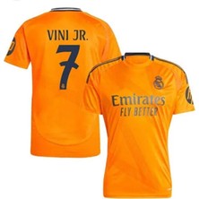 Gladsome Real Madrid 2024-25 Yeni Sezonu Vini Jr. Deplasman Yetişkin Forması