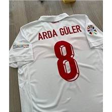 Gladsome Arda Güler Türkiye Milli Takım Yetişkin Iç Saha Forması (Beyaz)