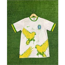 Gladsome Brezilya Beyaz Isimsiz Özel Konsept Forması (Jersey)