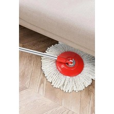 360 Derece Dönebilen Döner Başlıklı Smart Mop Kova Paspas Seti | Pratik Mop Kova Paspas Seti