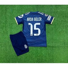 Gladsome Real Madrid 2025/26 Yeni Sezon Şampiyonlar Ligi Arda Güler Alternatif Çocuk Forması