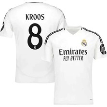 Gladsome Real Madrid 2024-25 Yeni Sezonu Toni Kroos Yetişkin Iç Saha Forması