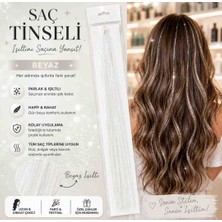 Belirtilmemiş Zeynep Beautly Handmade Saç Tinseli Simli Işıltılı