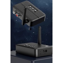Antenli Bluetooth Alıcı Aux Ses Adaptörü Araç Içi Kablosuz Müzik Çalar Receiver