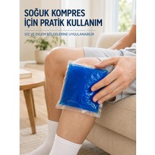 Mavi Termojel Kompres Paketi Sıcak Soğuk Kullanımlı Pratik Jel Kompres
