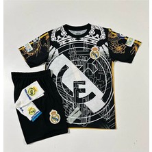Gladsome R.madridd 2024/25 Yeni Sezon Cristiano Ronaldo Konsept Çocuk Forması 4'lü Set (Armalı)