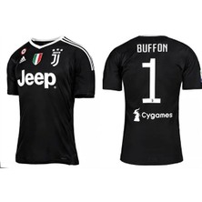 Gladsome Juventus 2017/18 Sezonu Gianluigi Buffon Kaleci Forması