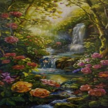 Elegantshop 5d Yapışan Boncuk Mozaik Tablo 40*50 cm S10