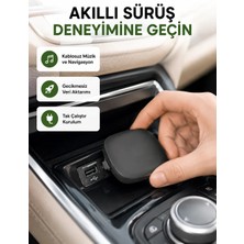 Vintessy Android Auto Kablosuz Bağlantı Adaptörü 5.8ghz Hızlı Wifi ve Kompakt Tasarımlı Yeni Nesil