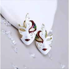 By Dilek Çetin Accessory By Dilek Çetin Acessorry Çelik Maske Küpe
