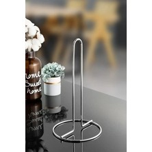 Edora Home Metal Kağıt Havluluk Dolu Çelik Krom Kaplama Dik Havlu Peçetelik Standart Ve Büyük Boy Rulo tnc0000036, one size