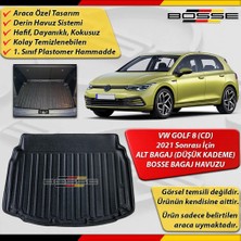 VW Golf 8 Bagaj Havuzu (CD) ALT BAGAJ (Düşük Kademe) İçin 2021 Sonrası BOSSE