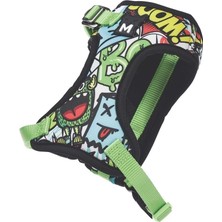 M-Pets Urban Style Multicolor Easy Fit Köpek Göğüs Tasması (Xs)