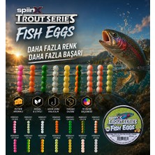 Spıınx Fısh Eggs 10MM 25P Cheddar Uv Hot Pınk 56