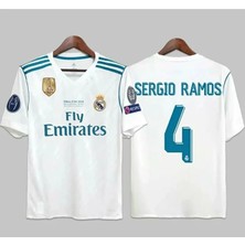 Gladsome 2018 Kiev Şampiyonlar Ligi Finali Sergio Ramos Forması (Kısa Kol)
