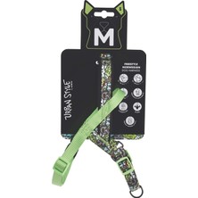 M-Pets Urban Style Multicolor Norwegıan Köpek Göğüs Tasması (S)