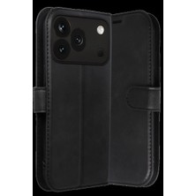 Hace Bazaar Huawei Honor 600 Pro Trend S Plus Kapaklı Kılıf - Siyah -Hcb