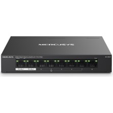 Mercusys MS108GP 7 Port 10-100-1000 Mbps Poe+ Switch Hub Metal Kasa