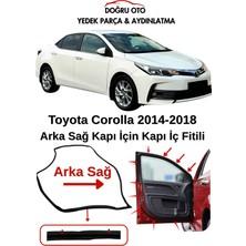Doğru Oto Toyota Corolla Arka Sağ Kapı Iç Fitili 2014-2018