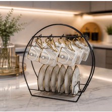 Mervin Store 6'lı Fincan Askılı Stand