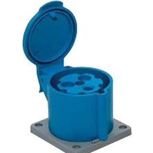Mutlusan MUT-307 Makine Prizi 3X16 Monofoze Tuş Kilitli