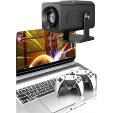 AyrStore Çift Kollu Game Box Projeksiyon Cihazı Kumandalı Android Tv Dahili Hoparlör